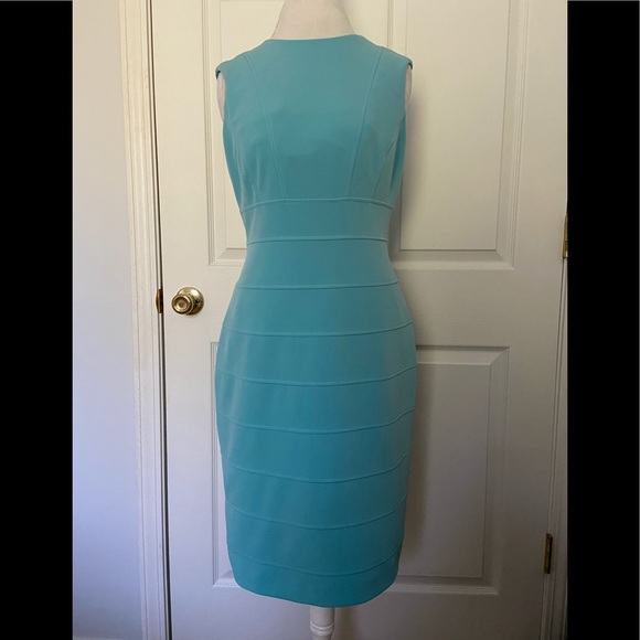 ANTONIO MELANI Dresses & Skirts - Pretty Light Turquoise Dress